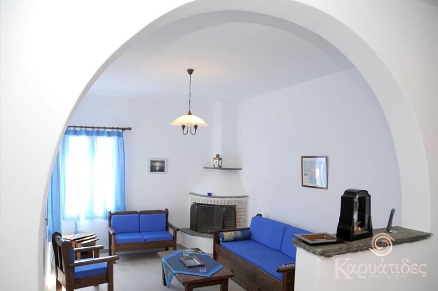 Karyatides Apartments Kariá Exteriör bild
